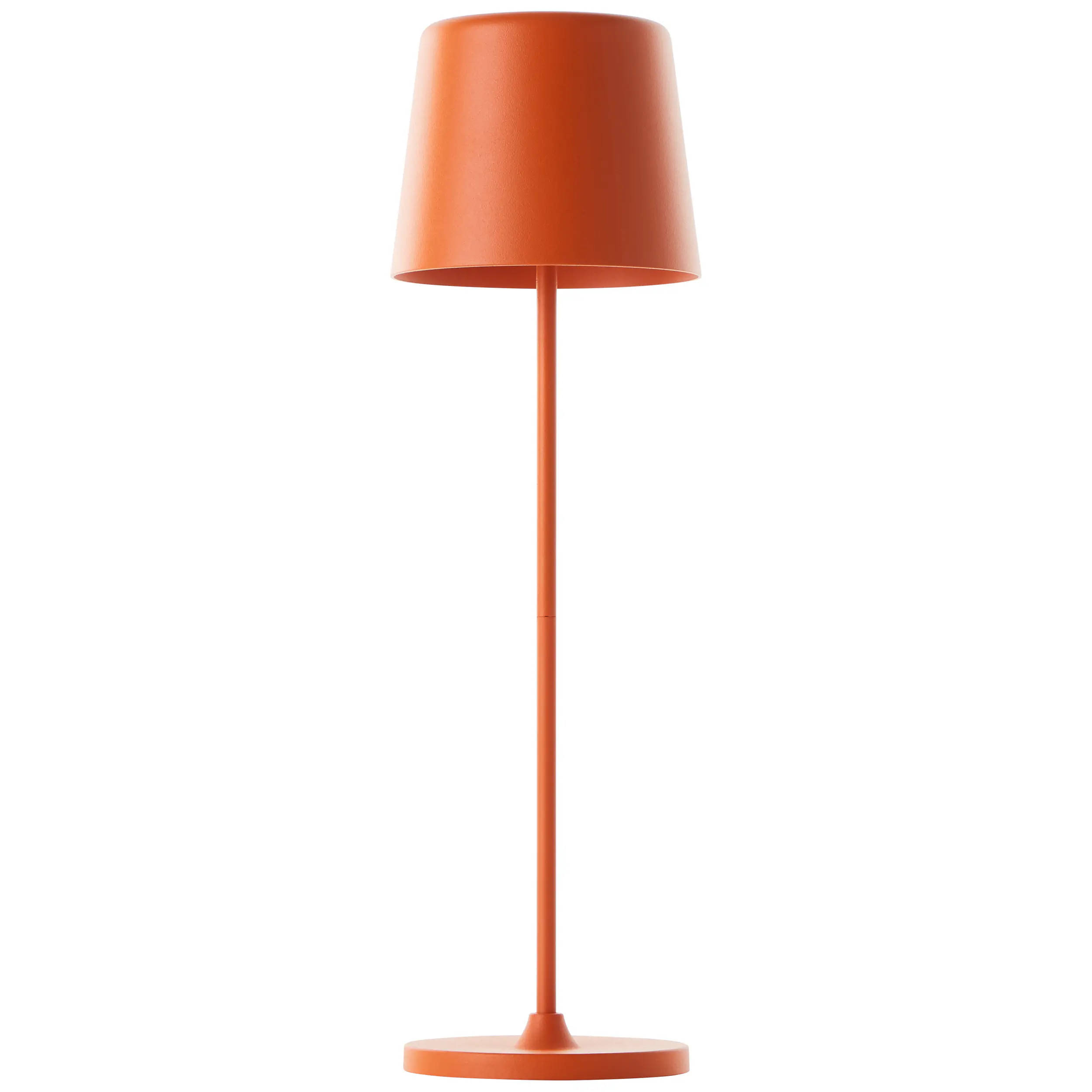 Brilliant LED Tischleuchte Kaami 2W 37 cm Metall orange matt warmweiß