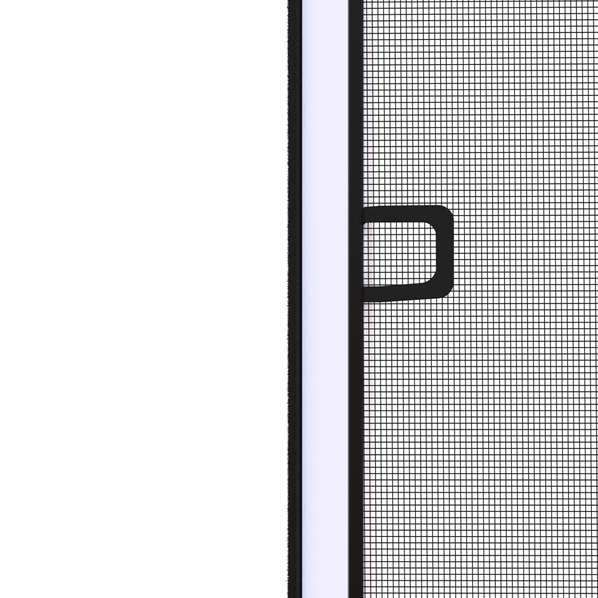 Primaster Fliegenschutz-Fenster 100 x 120 cm anthrazit