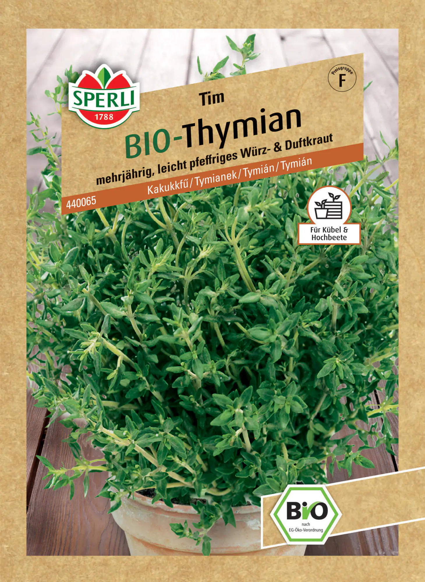 Sperli BIO Thymian