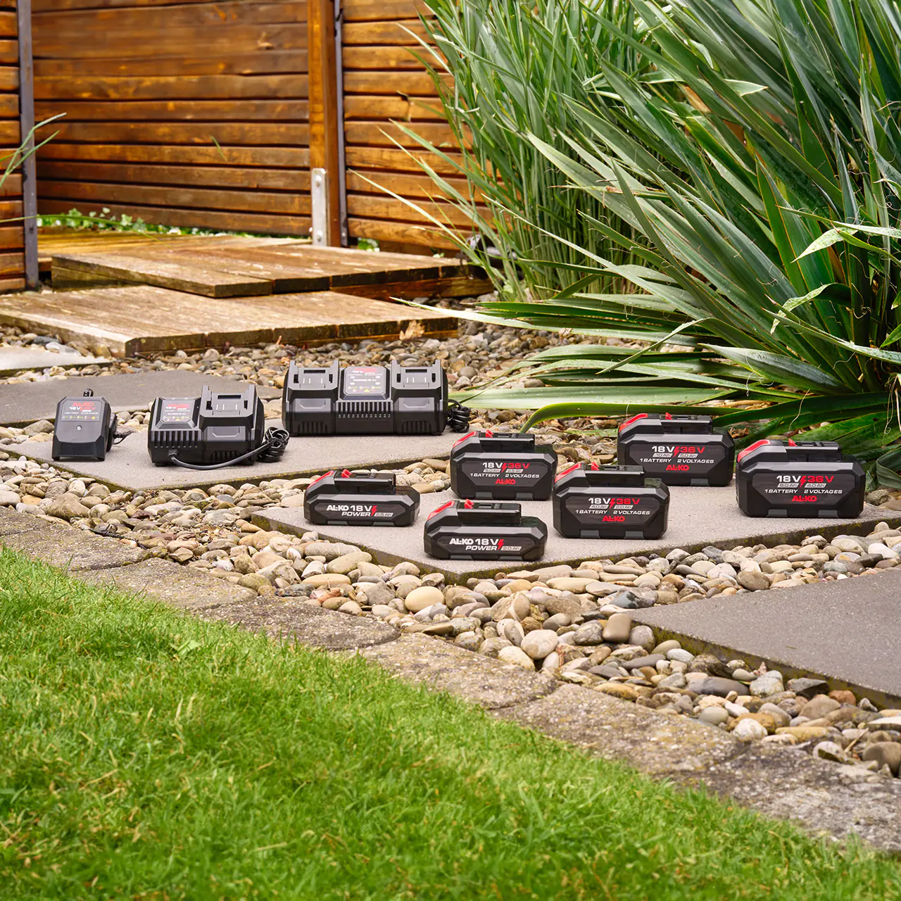  AL-KO Ladegerät C40.6 Li für AL-KO 18 V und 18 V / 36 V Akkus