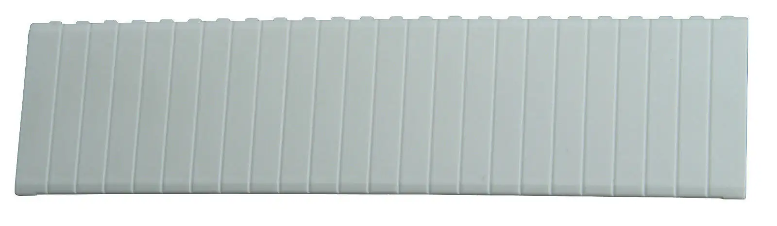 Abdeckstreifen weiß, für 12 TE  flammwidrig 750 C