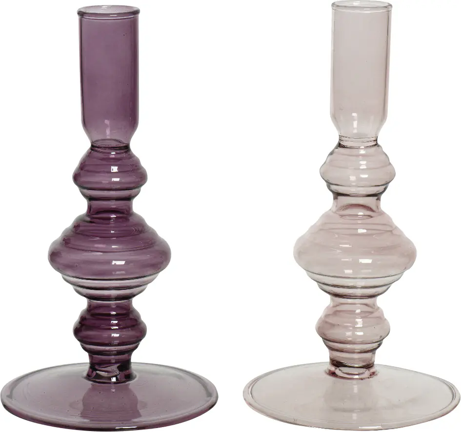 Kaemingk Kerzenhalter aus Glas 16 cm Kaemingk Kerzenhalter aus Glas 16 cm