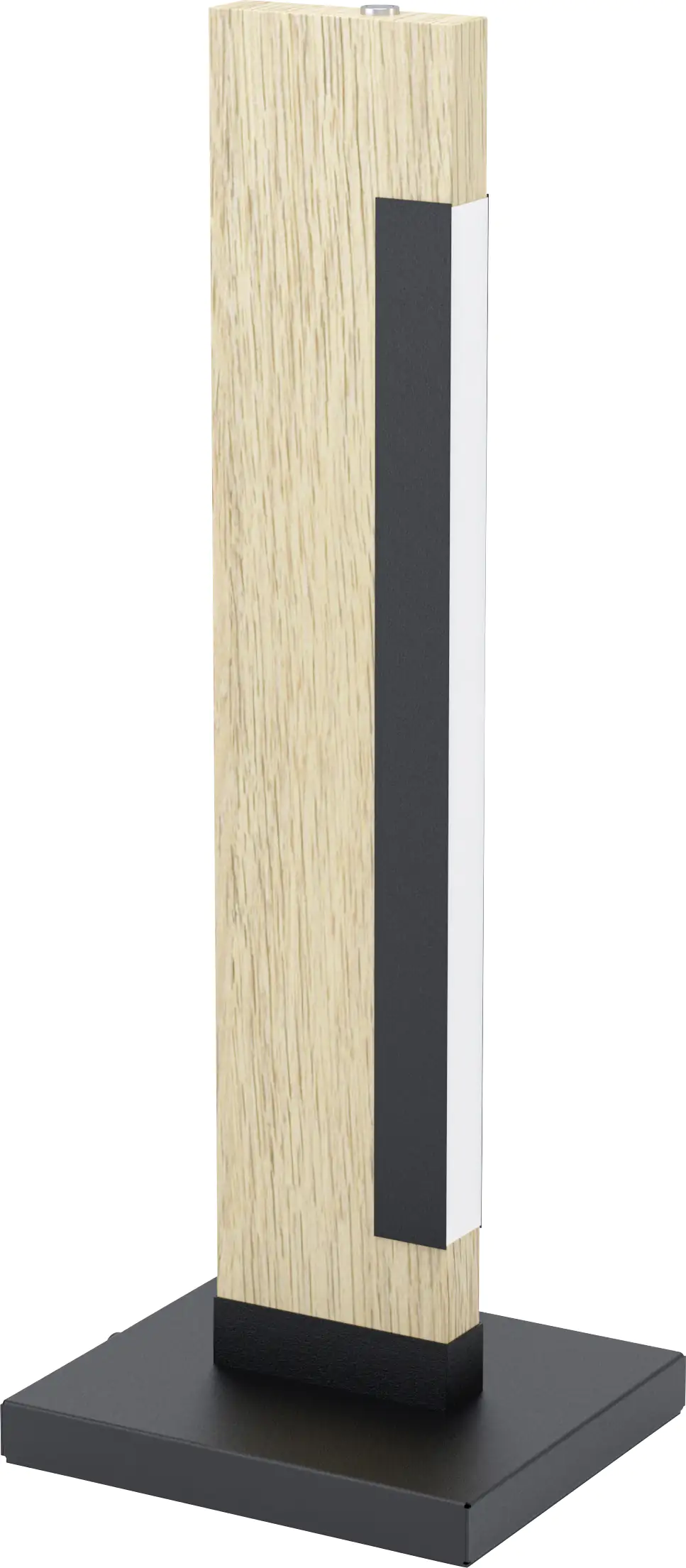 Eglo LED Tischleuchte Camacho schwarz-braun 40,5 x 7,5 cm warmweiß,dimmbar