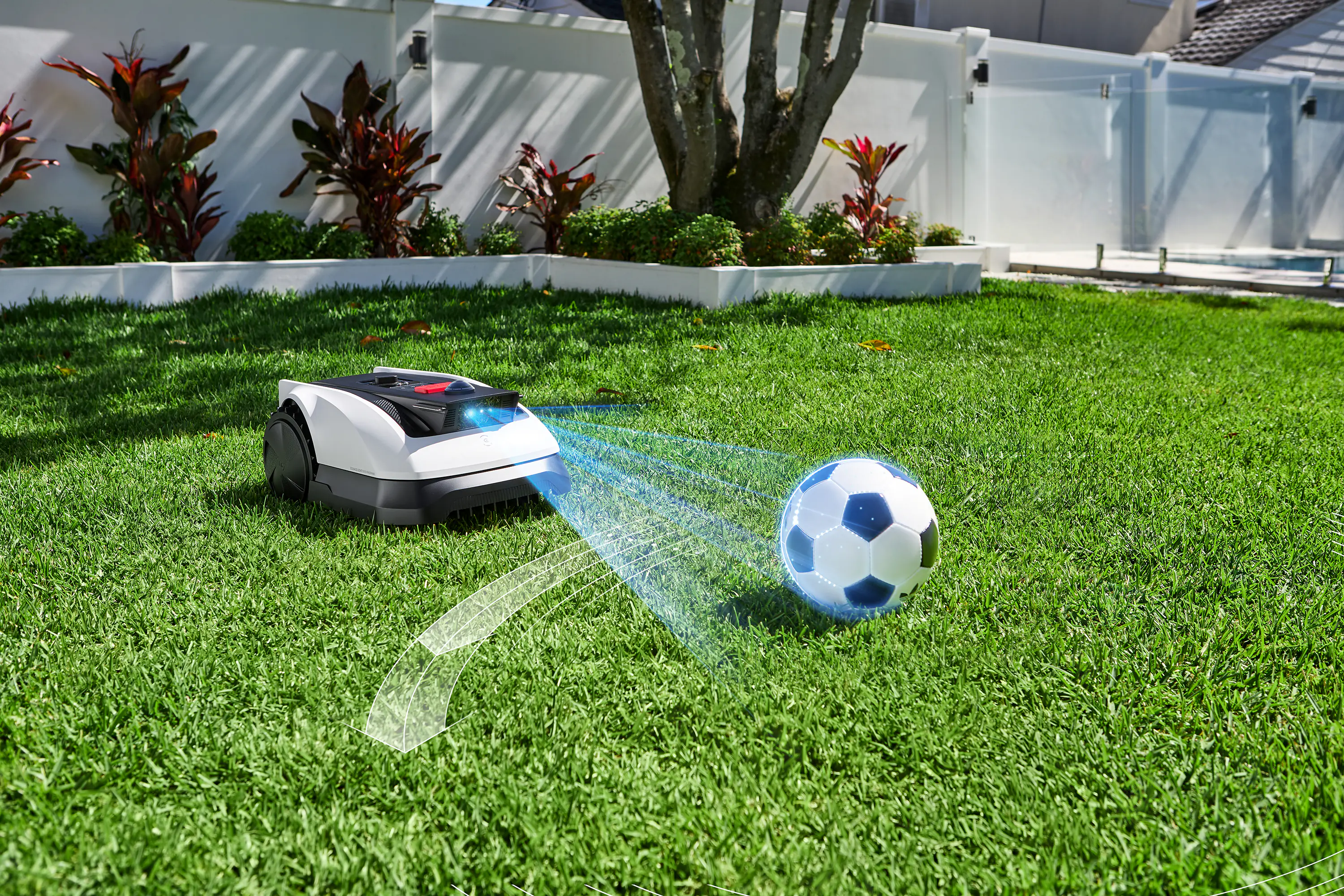 Ecovacs Mähroboter GOAT O800 RTK - 22 cm Schnittbreite 800 m² inkl. Ladestation