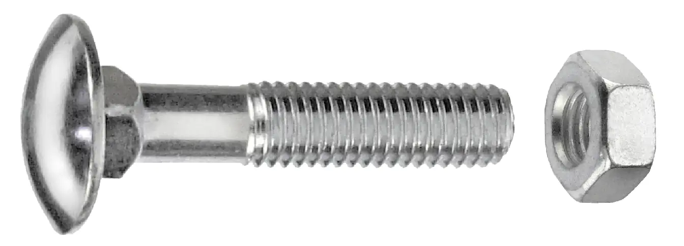 Schlossschrauben M8 x 140 mm, 25 Stück