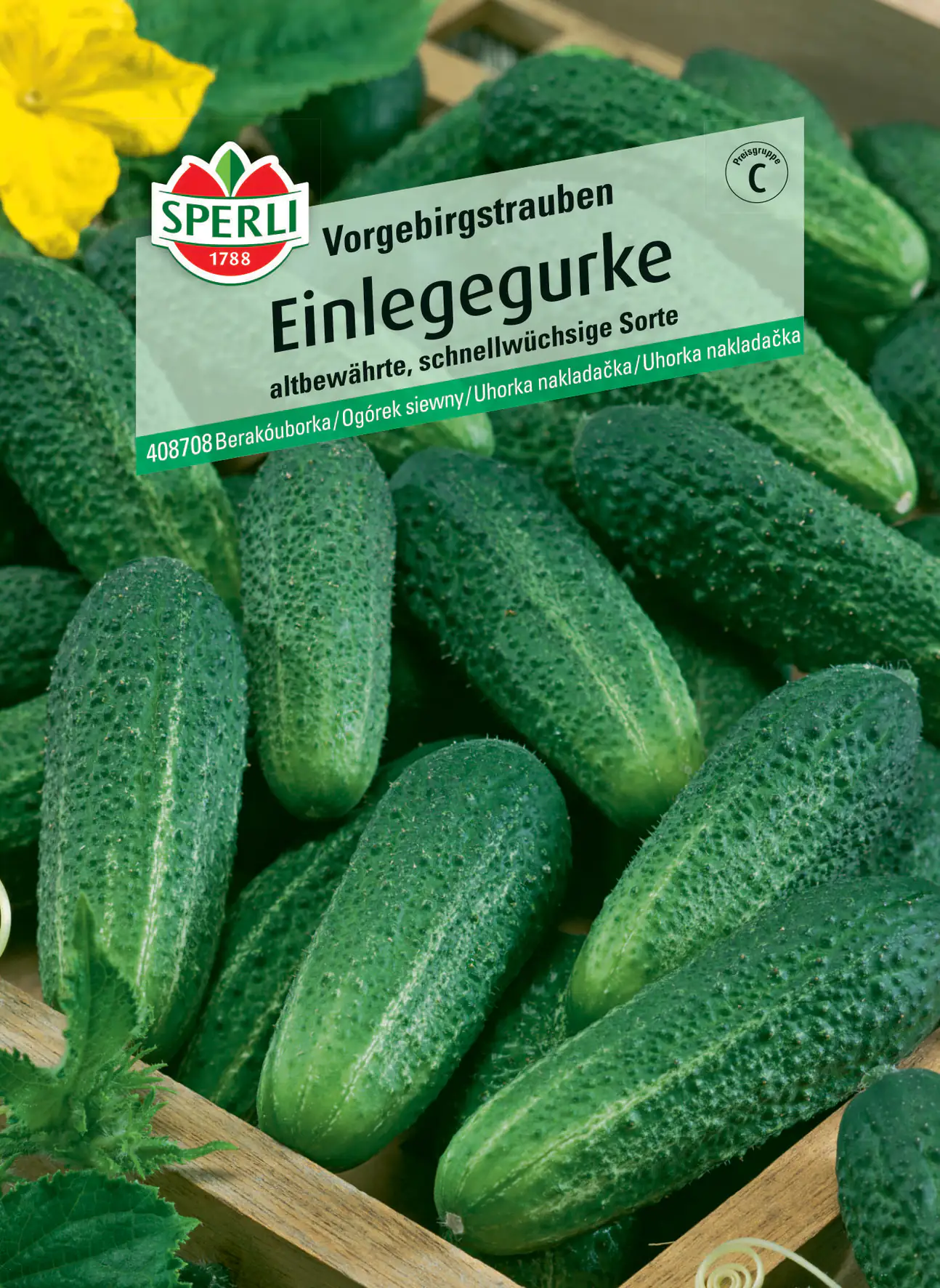 Sperli Einlegegurke Vorgebirgstrauben