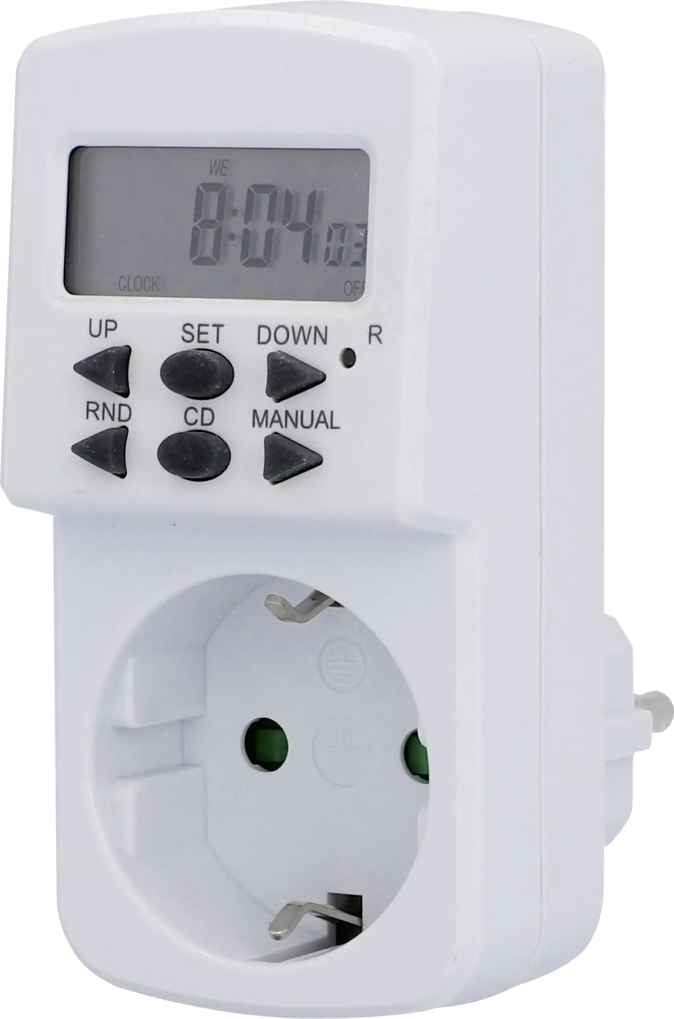 Wochenzeitschaltuhr digital, mini, für innen, weiß Wochenzeitschaltuhr digital, mini, für innen, weiß