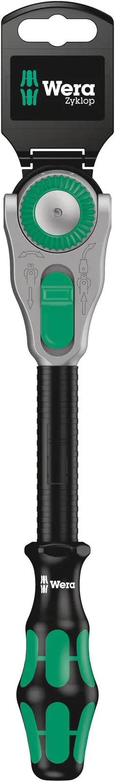 Wera Speed-Knarre 8000 C SB Zyklop mit 1/2"-Antrieb