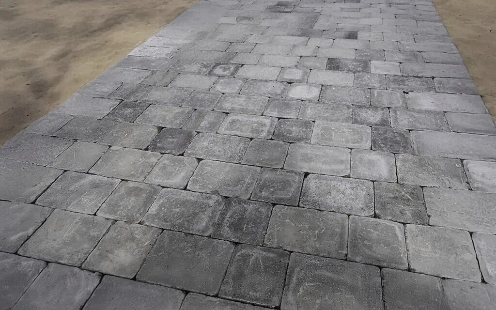 EHL Pflasterstein Verona Antik 20 x 20 x 7 cm grau-anthrazit-nuanciert