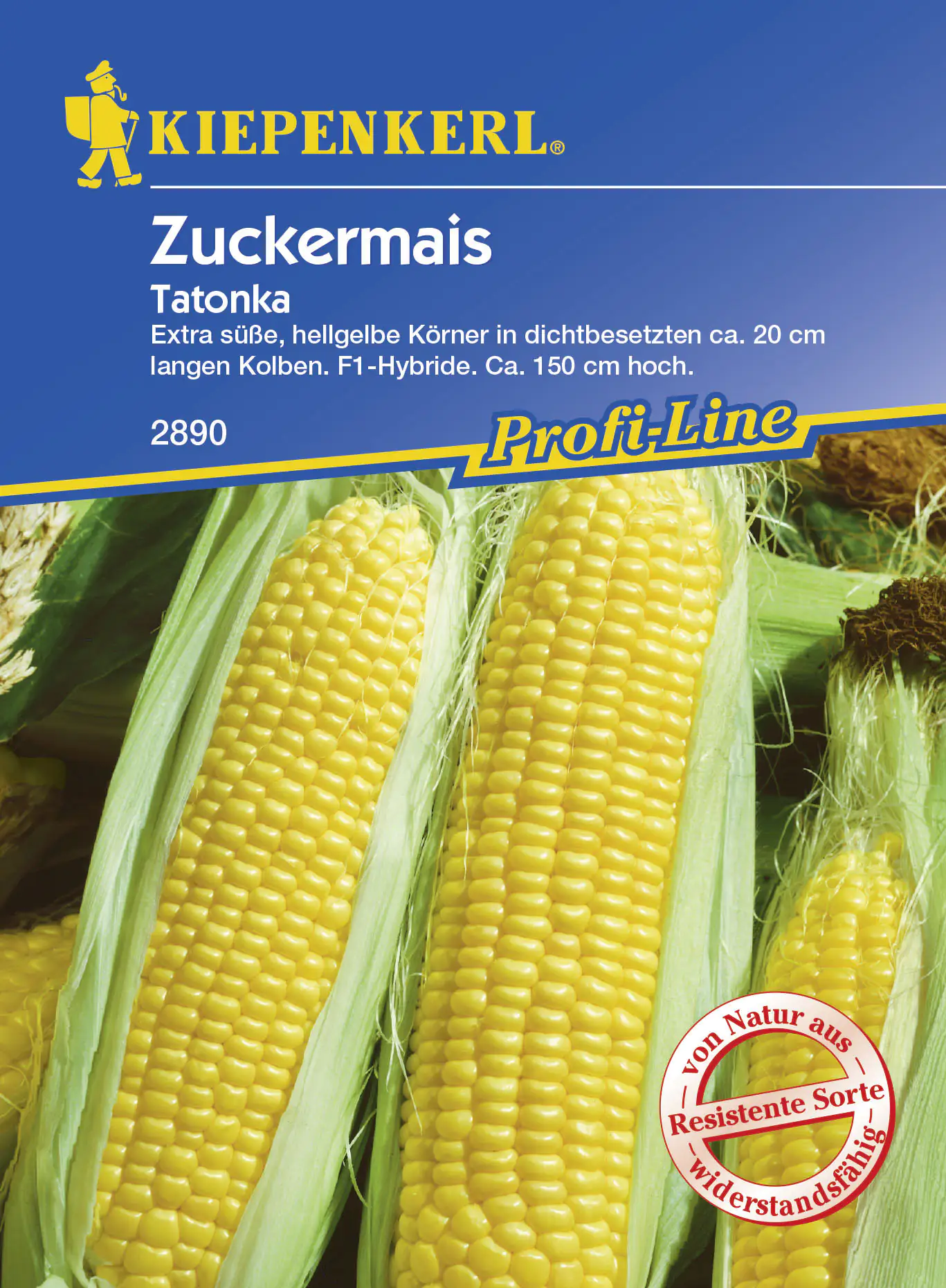 Kiepenkerl Zuckermais Tatonka Zea mays ssp. saccharata, Inhalt: 20 Korn