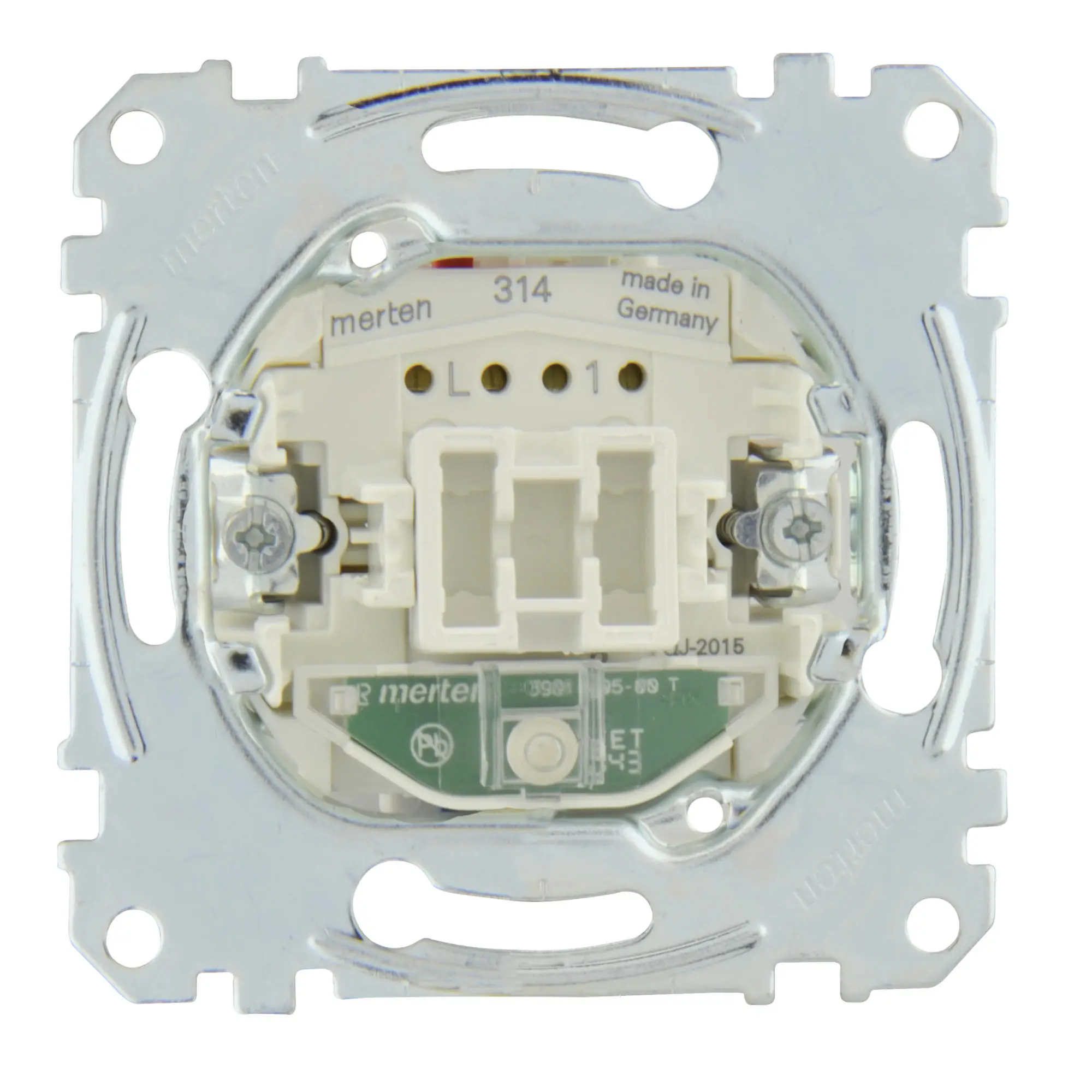 Merten Aus-Wechsel-Kontrollschalter-Einsatz 1-polig, MEG3106-0000 Merten Aus-Wechsel-Kontrollschalter-Einsatz 1-polig, MEG3106-0000