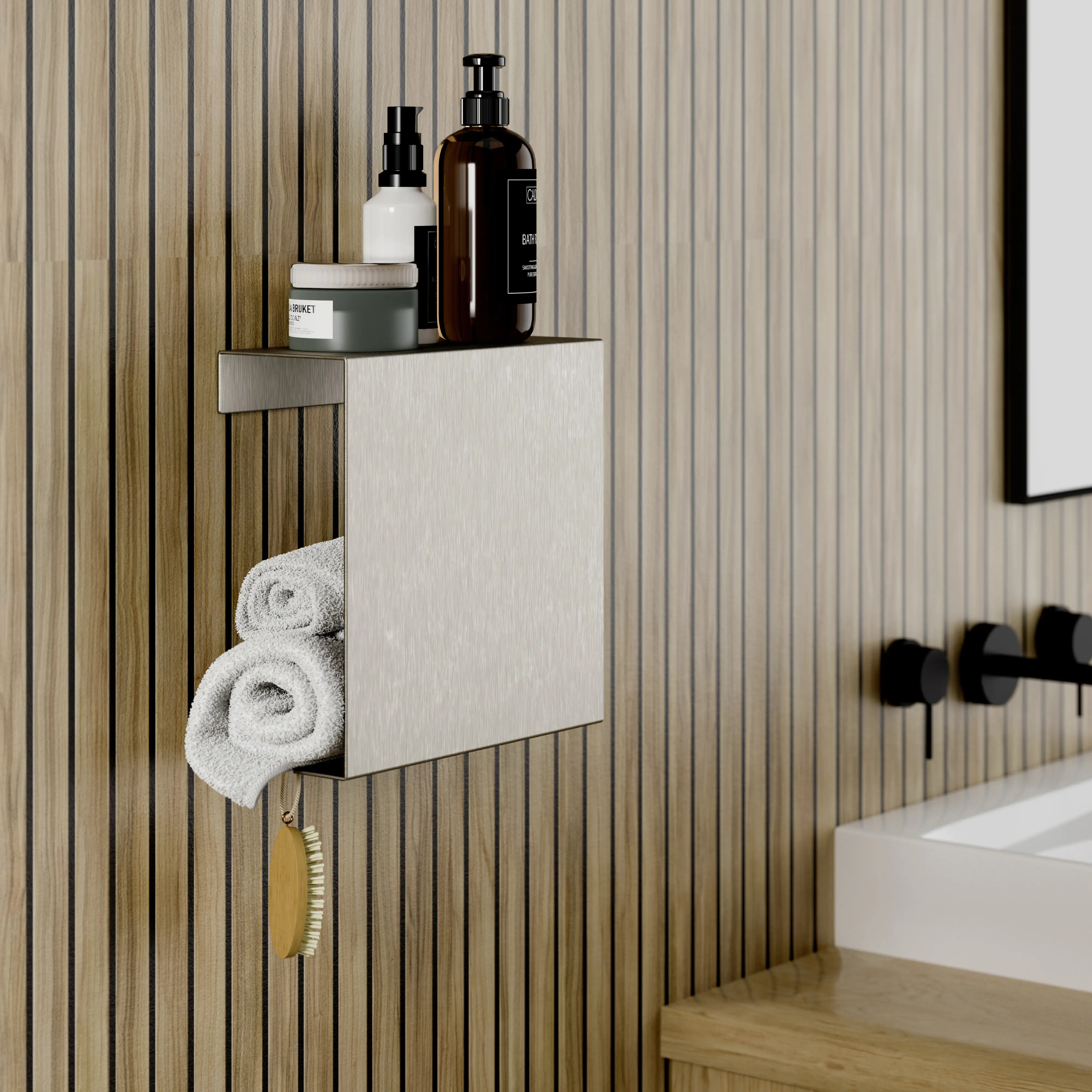 Schulte Duschablage zum Kleben Größe L Schulte Duschablage zum Kleben Größe L