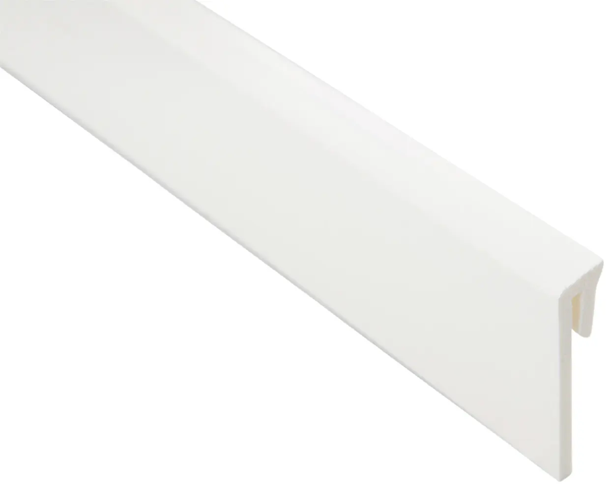 Primo Classic Set Fußleiste 250 cm x 65 y 15 mmUni Weiß