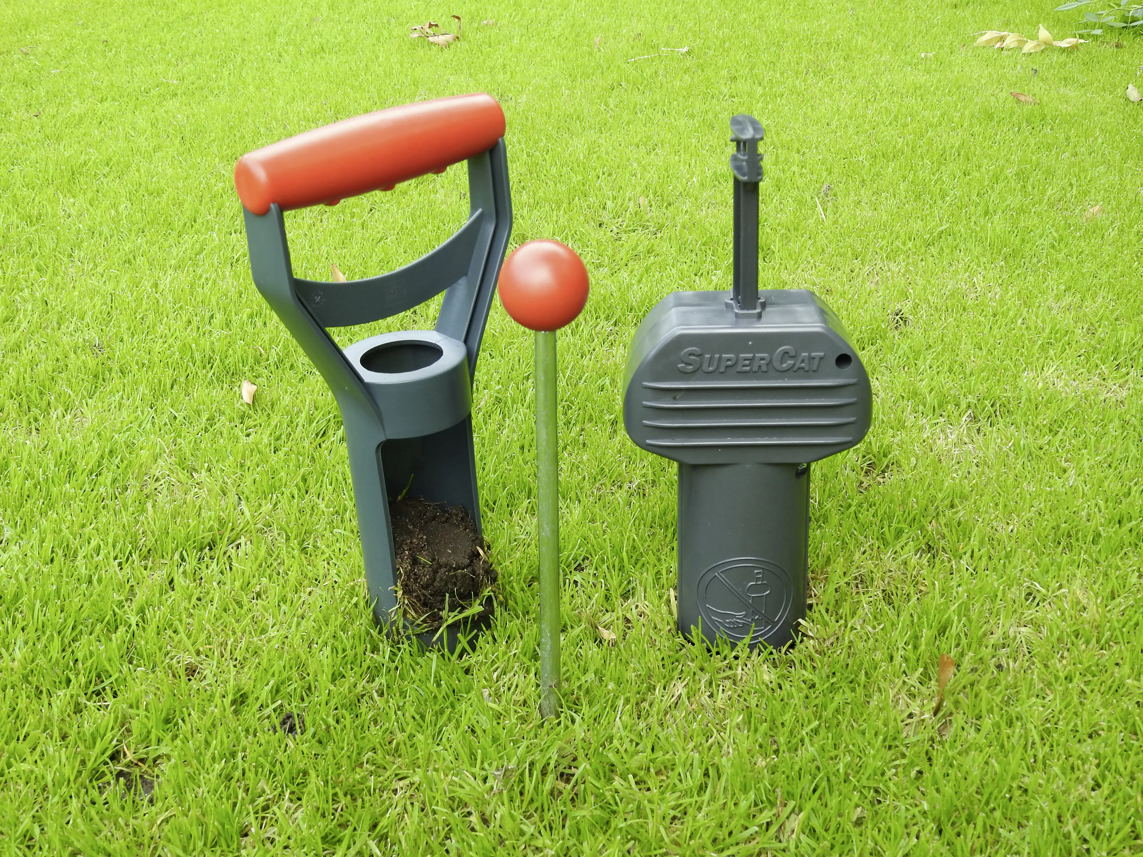 Swissinno SuperCat Wühlmausfalle Zubehörset Suchstab & Lochstecher für die SWISSINNO Wühlmausfalle