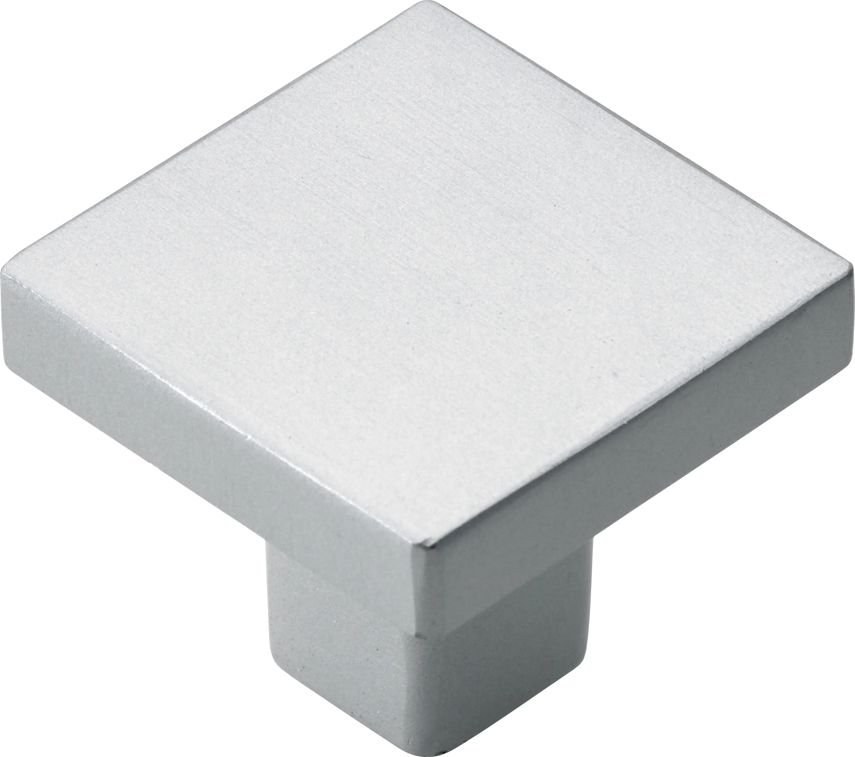 Hettich Möbelknopf Zinkdruckguss silber 30,0 x 30,0 mm - 1 Stück