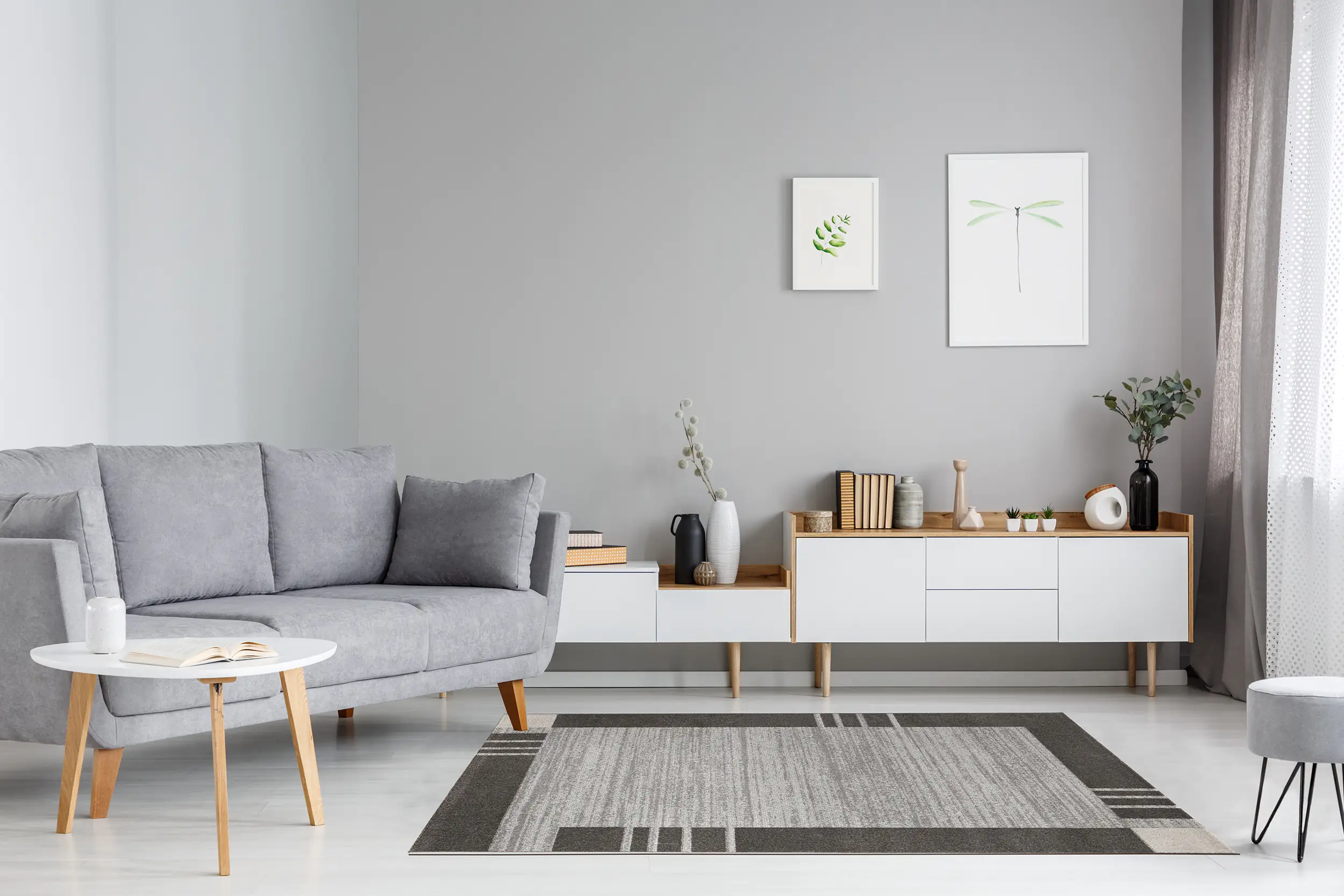 Andiamo Teppich Sant Jordi schlamm, 160 x 230 cm