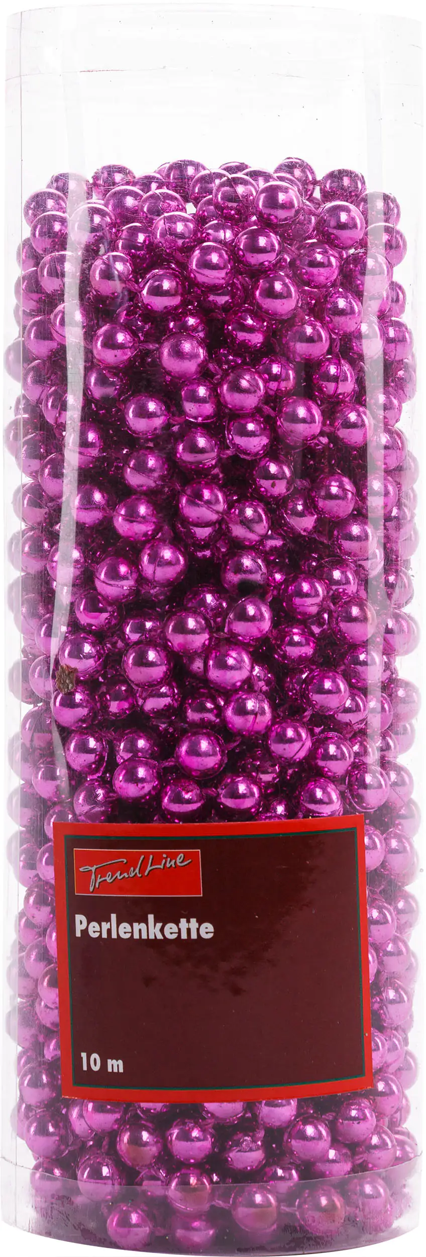 TrendLine Perlenkette bruchfest, langlebig 10 m pink