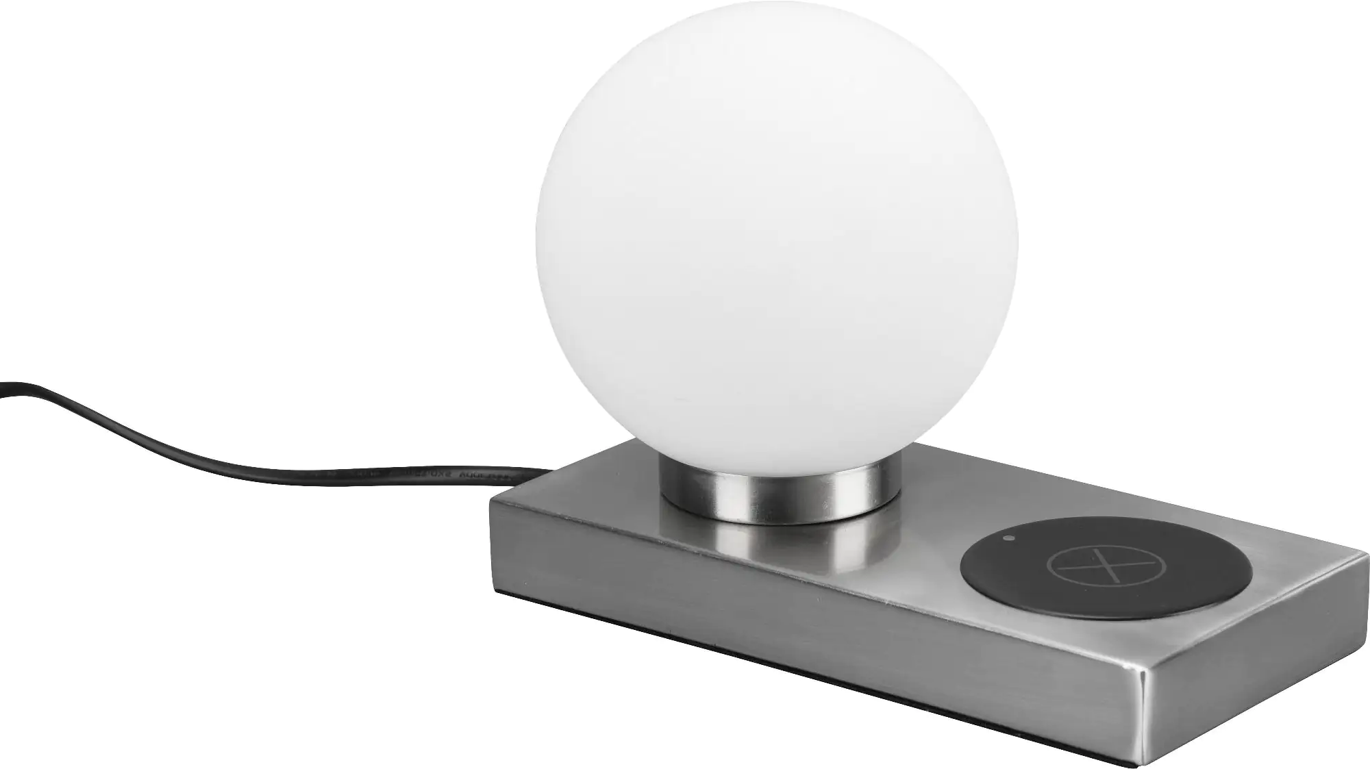 Reality Leuchten Tischleuchte Chloe nickel Reality Leuchten Tischleuchte Chloe nickel