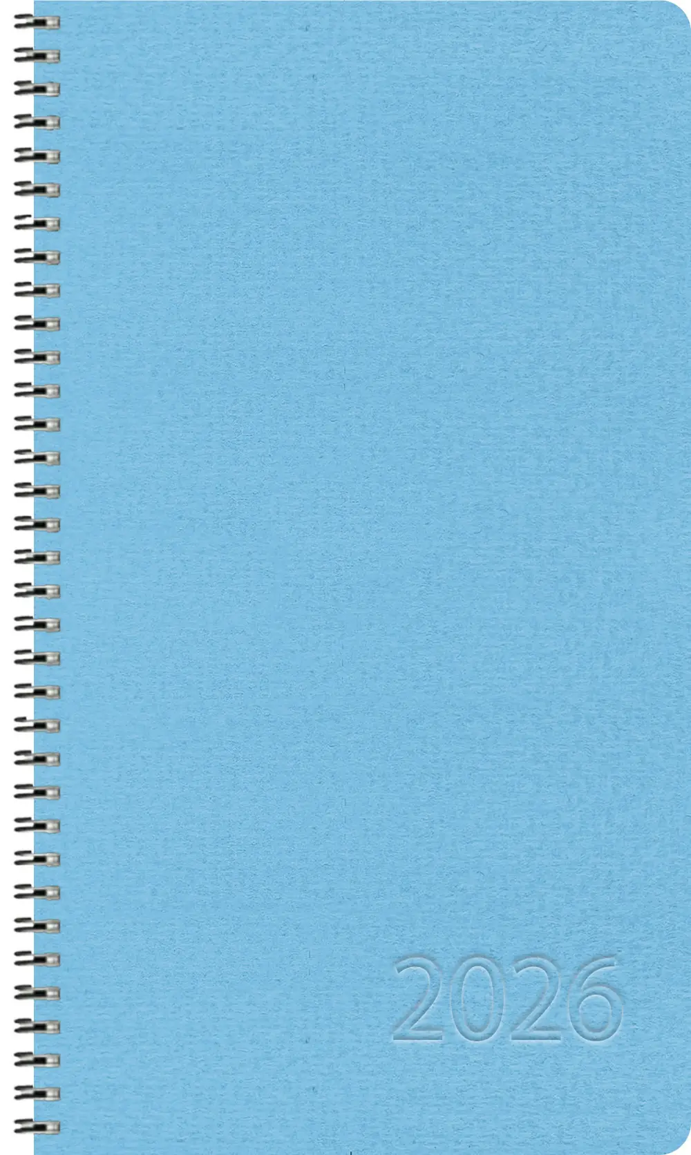 Korsch Taschenkalender Wochentimer Small 2026 blau