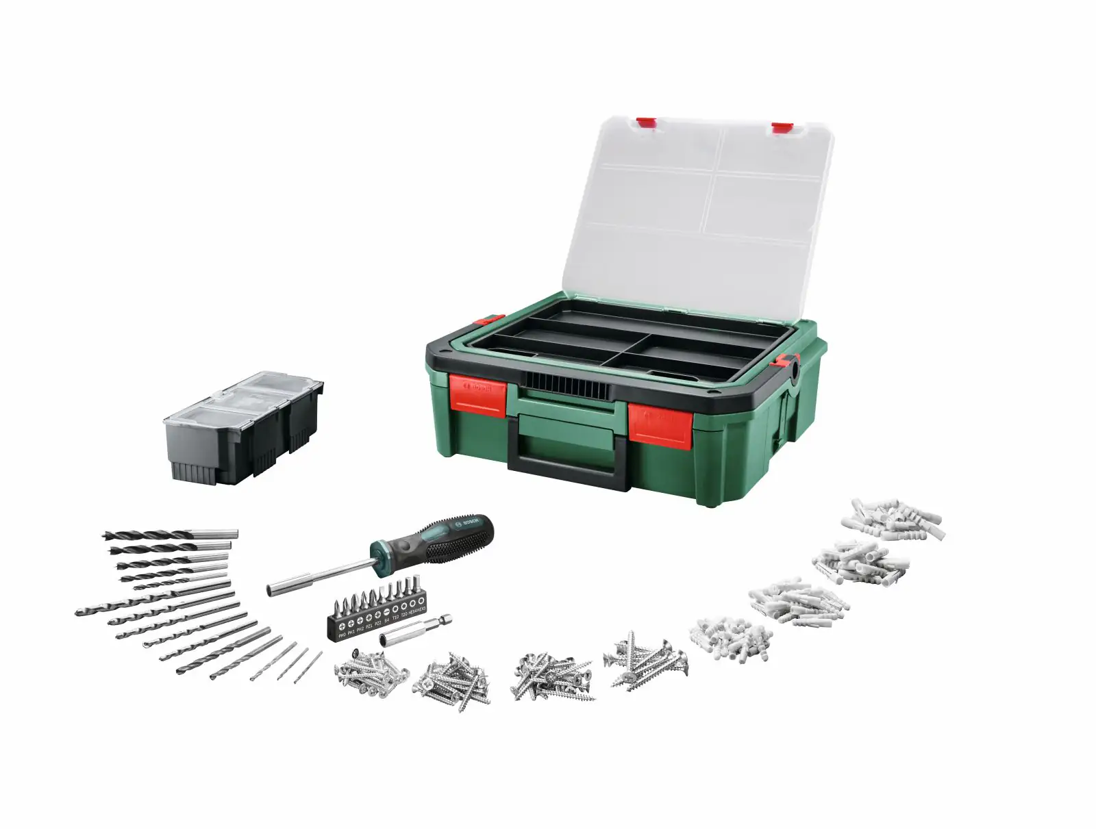 Bosch Schlagbohrmaschine UniversalImpact 700 Systembox 700 W, 50-3000 min. inkl. Zubehörkoffer Bosch Schlagbohrmaschine UniversalImpact 700 Systembox 700 W, 50-3000 min. inkl. Zubehörkoffer