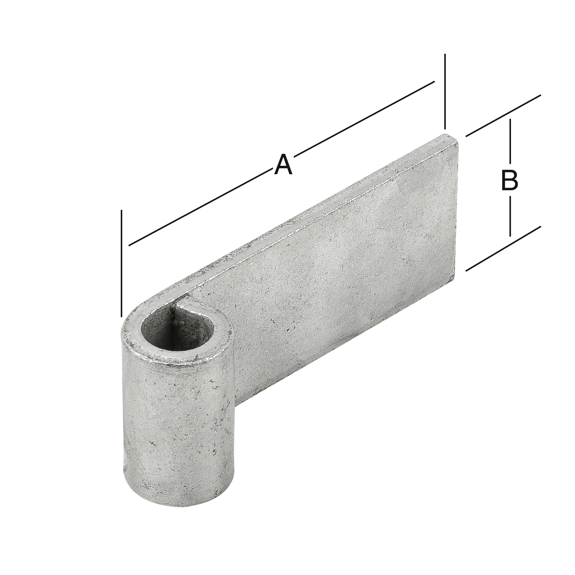 Vormann Anschweißbänder 100 x 40 x 13 mm Vormann Anschweißbänder 100 x 40 x 13 mm