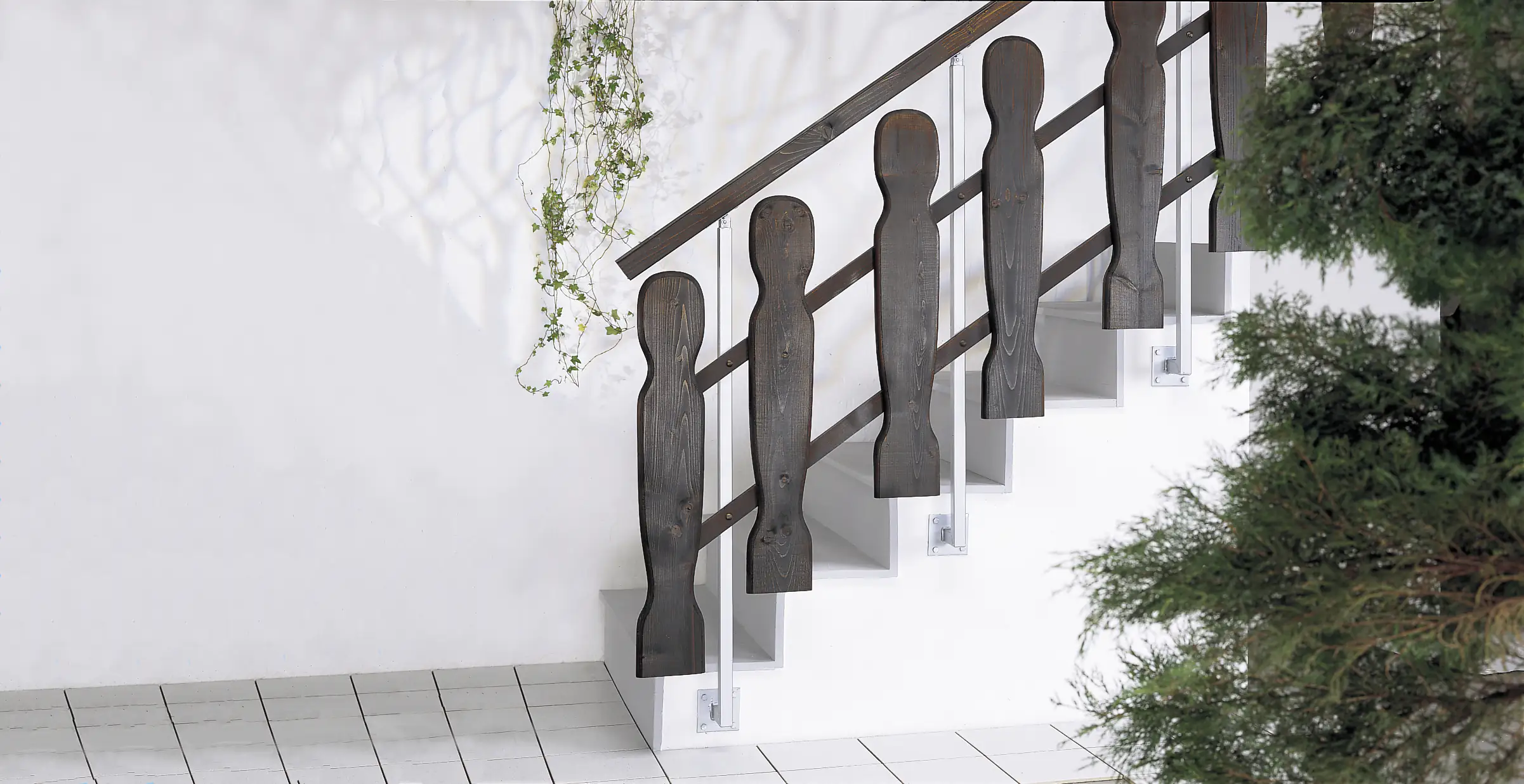 Alberts Handlaufstütze 13,5 cm für Universalpfosten 3 x 3 verzinkt