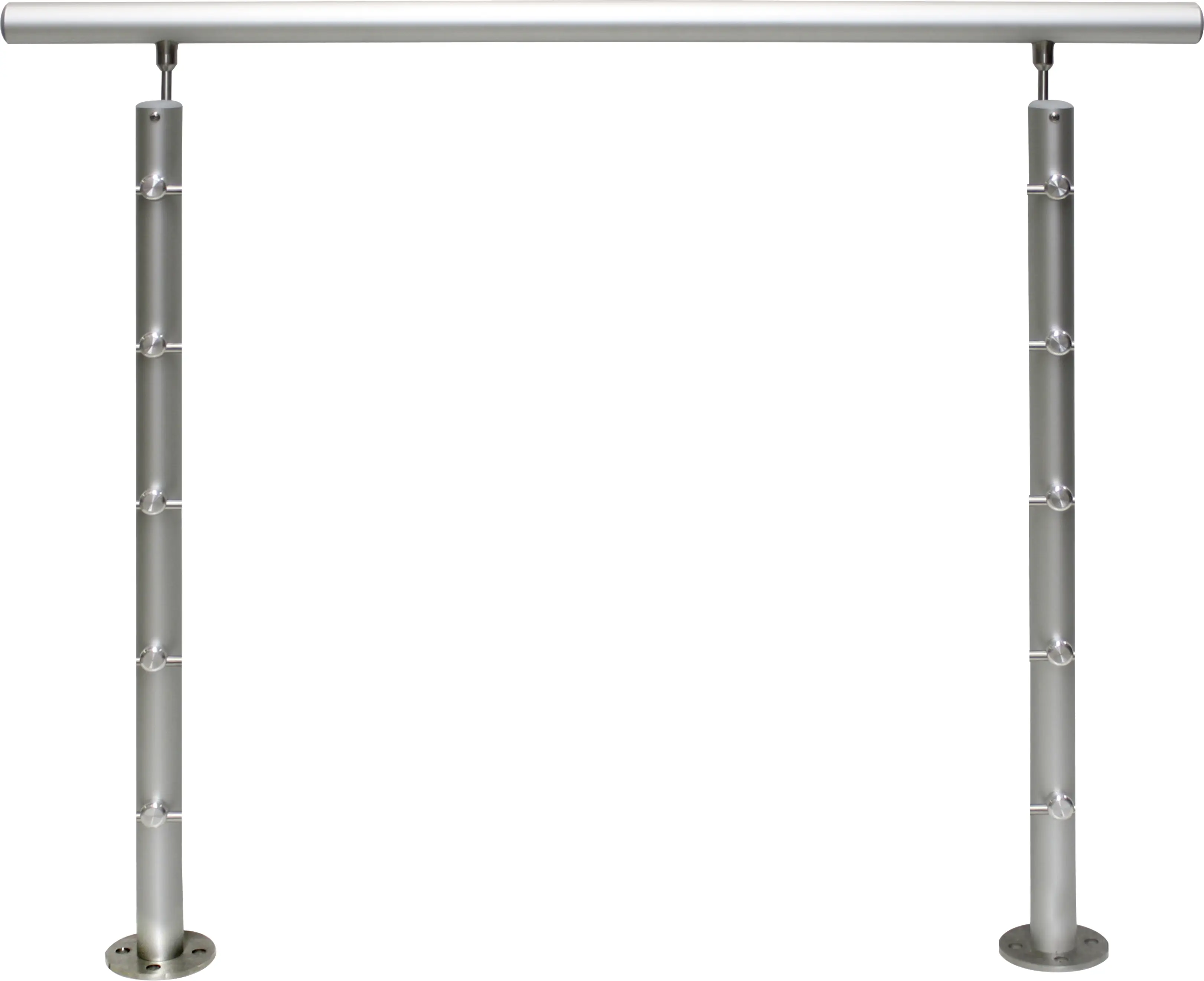 Treba Geländer-Set Edelstahl EB8 Bodenmontage