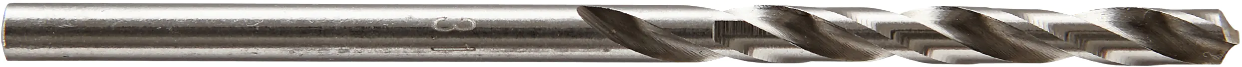 Wolfcraft Metallbohrer HSS geschliffen 7536010 Ø 3,1 mm Rundschaft