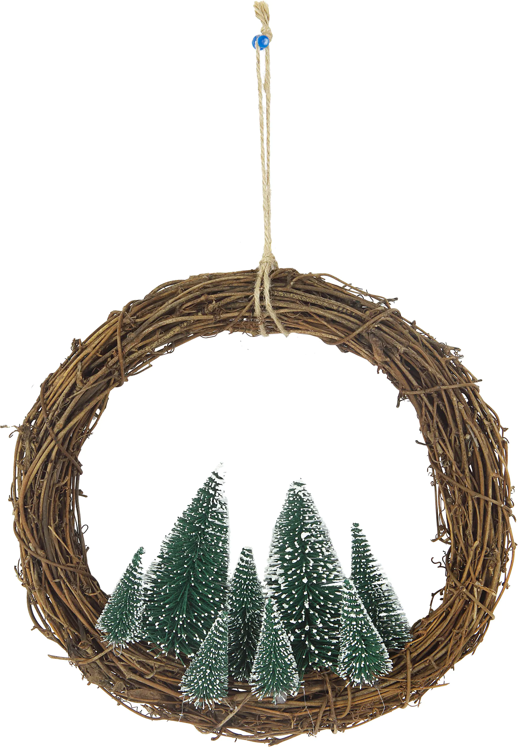 TrendLine Deko Kranz Weihnachten Ø34 x 5 cm mehrfarbig