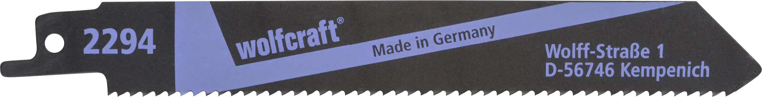 Wolfcraft Säbelsägeblatt-Set 130 mm für Metall 2 Stück