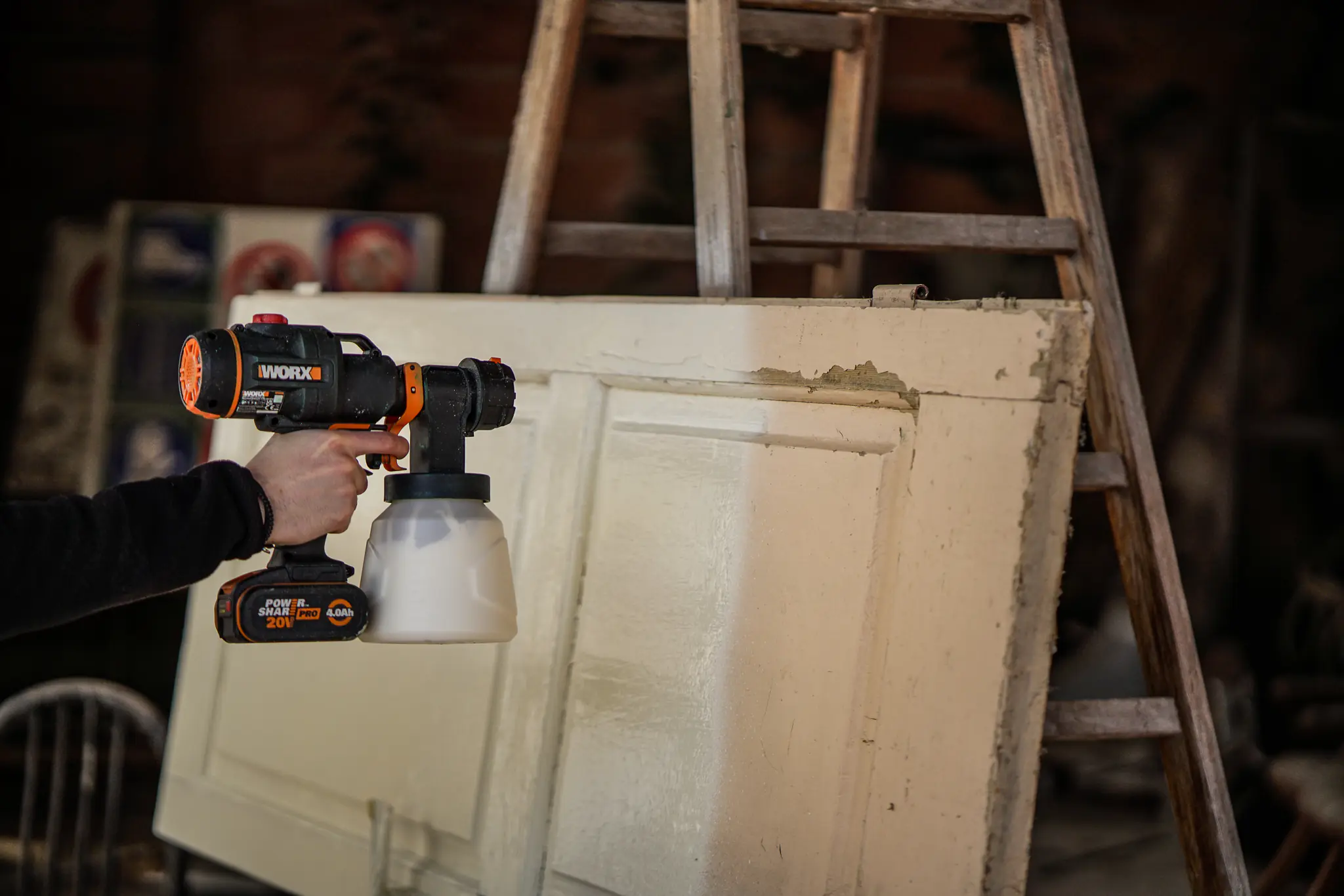 Worx NITRO Akku-Farbsprühgerät WX020.9 20 V Solo Worx NITRO Akku-Farbsprühgerät WX020.9 20 V Solo
