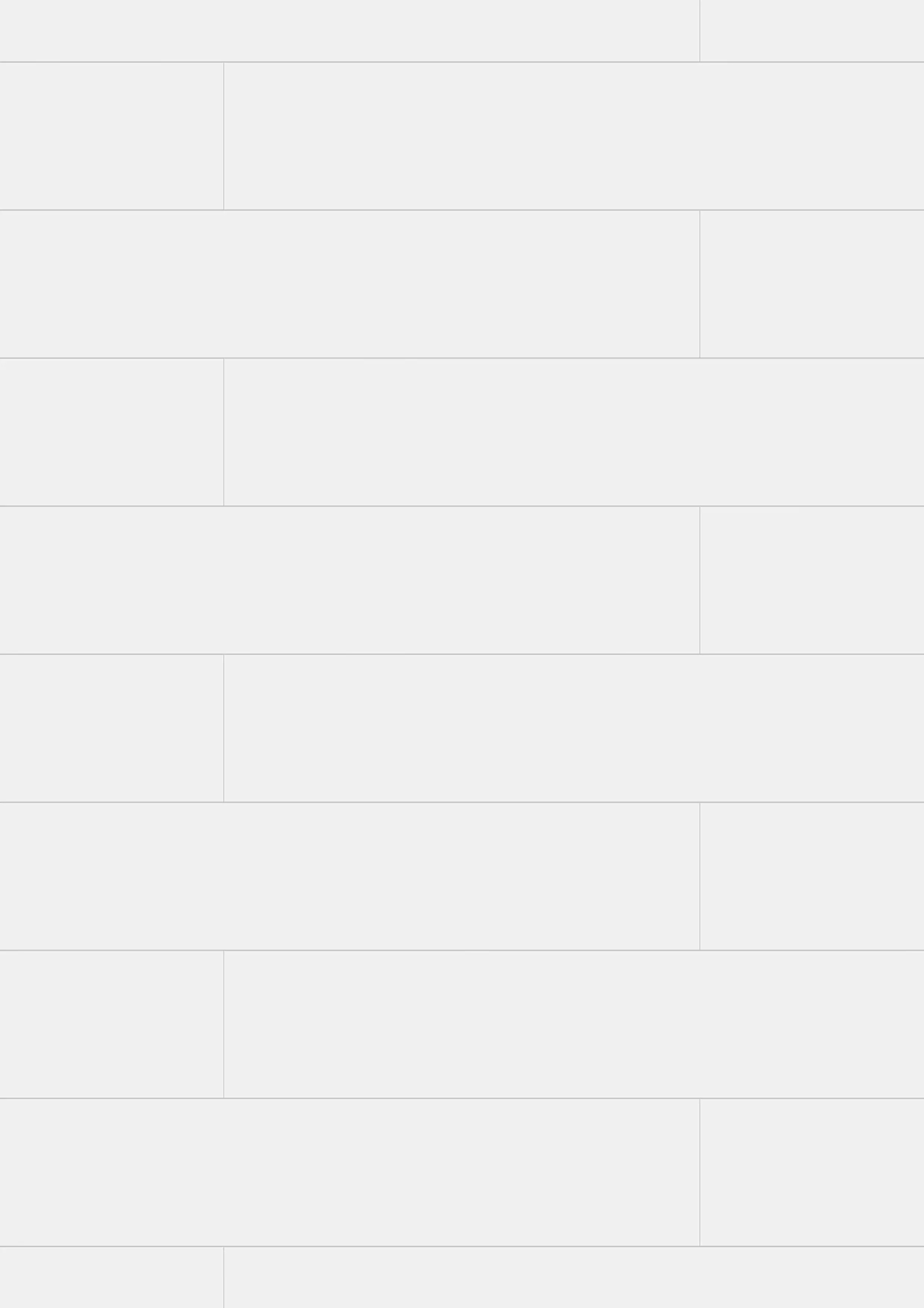 Wandpaneel Uni weiß glänzend 200 x 20,2 x 1 cm