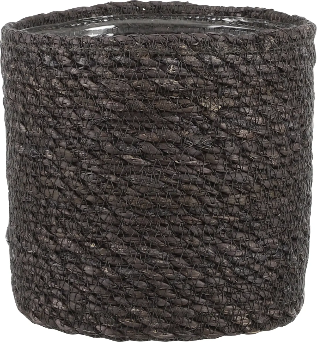 Mica Übertopf Korb Atlantic Ø 16 x 16 cm grau