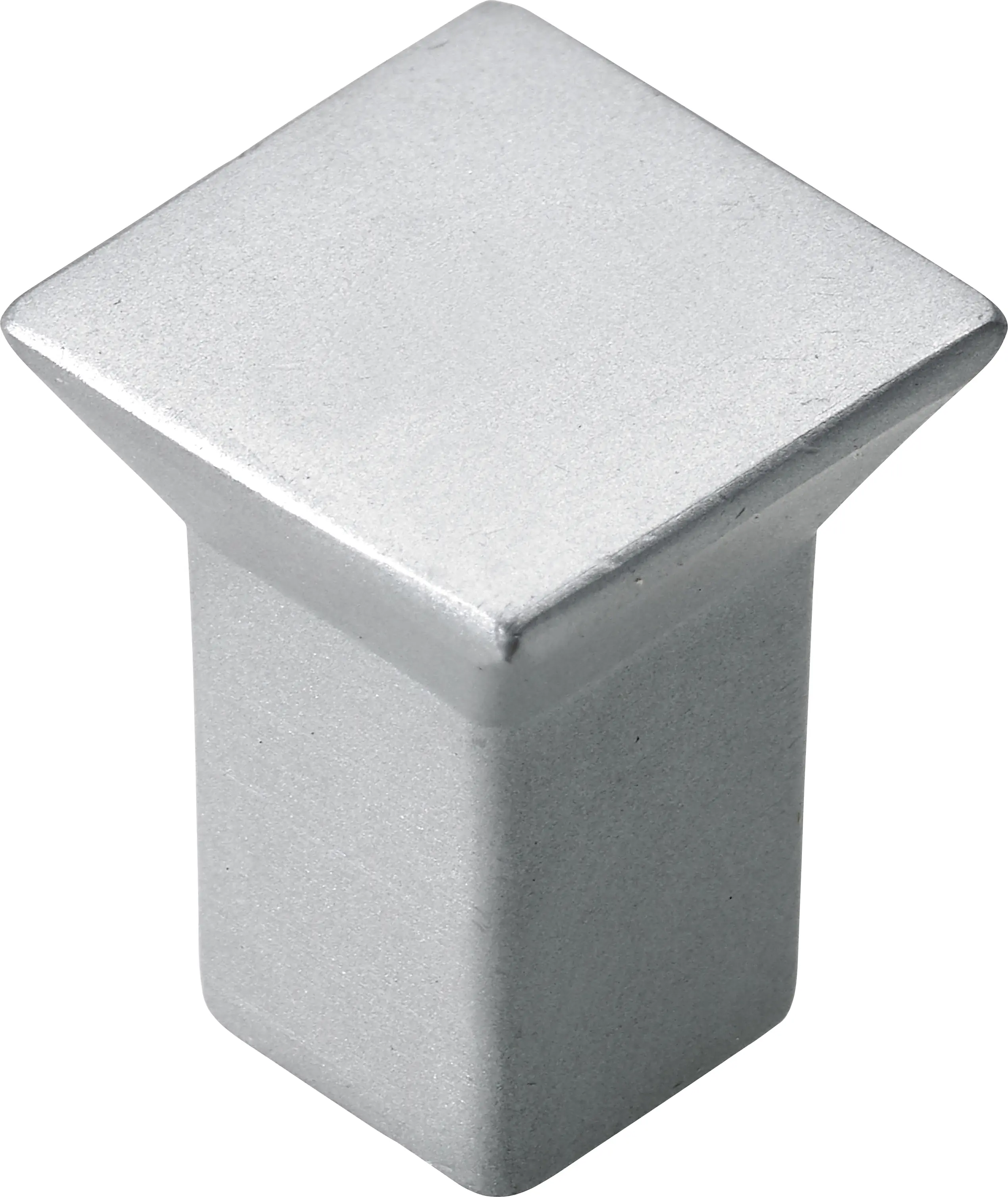 Hettich Möbelknopf silber 18,0 x 18,0 mm - 1 Stück