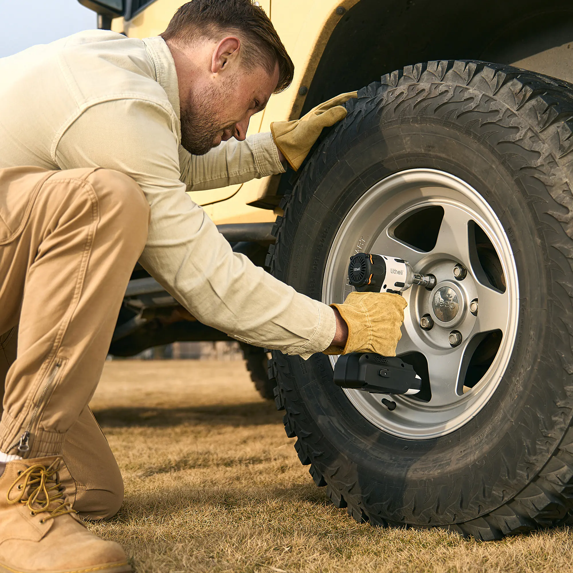 Litheli Akku-Schlagschrauber 20 V inkl. Akku 2,5 Ah