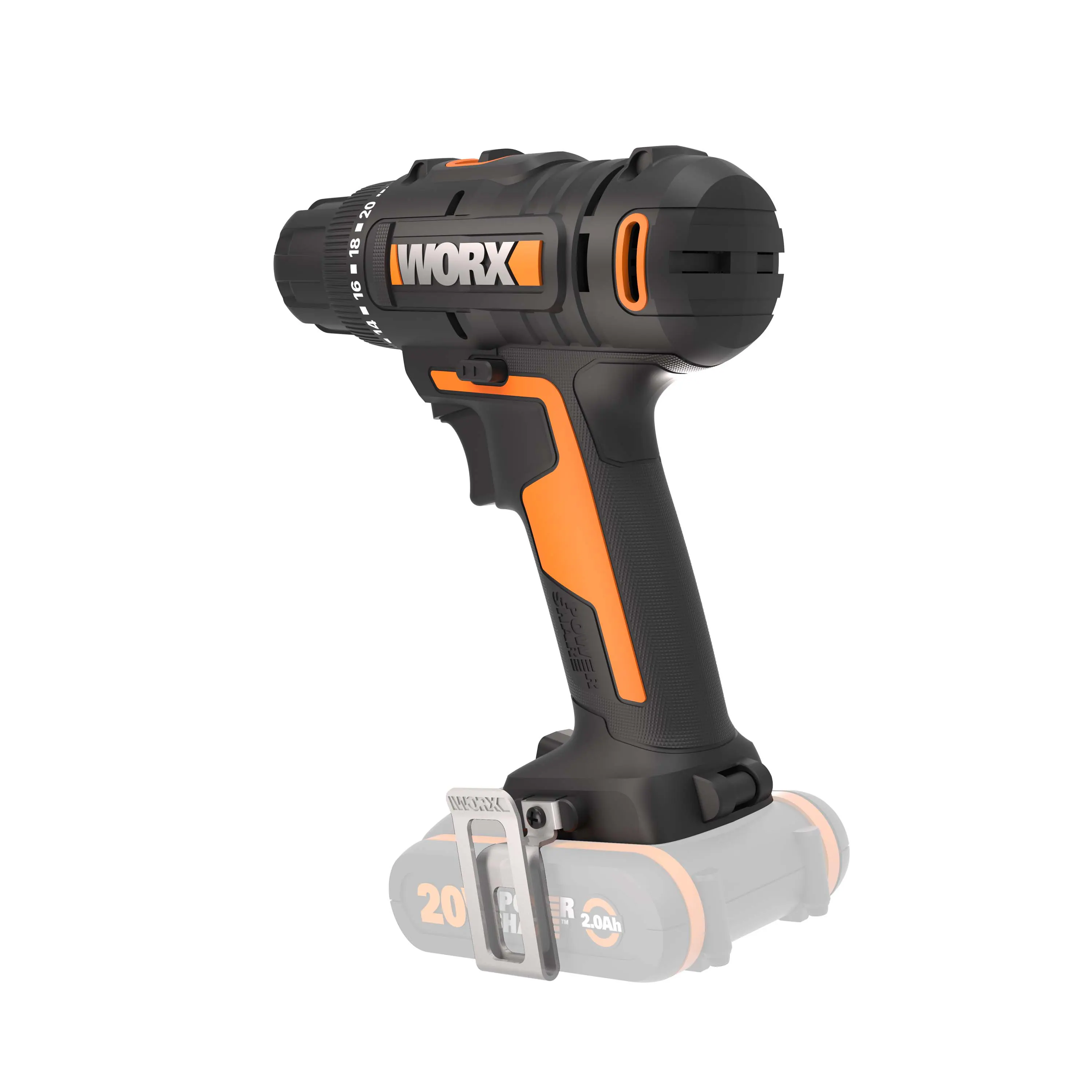 Worx Akku-Bohrschrauber WX100.9 20 V Solo Worx Akku-Bohrschrauber WX100.9 20 V Solo