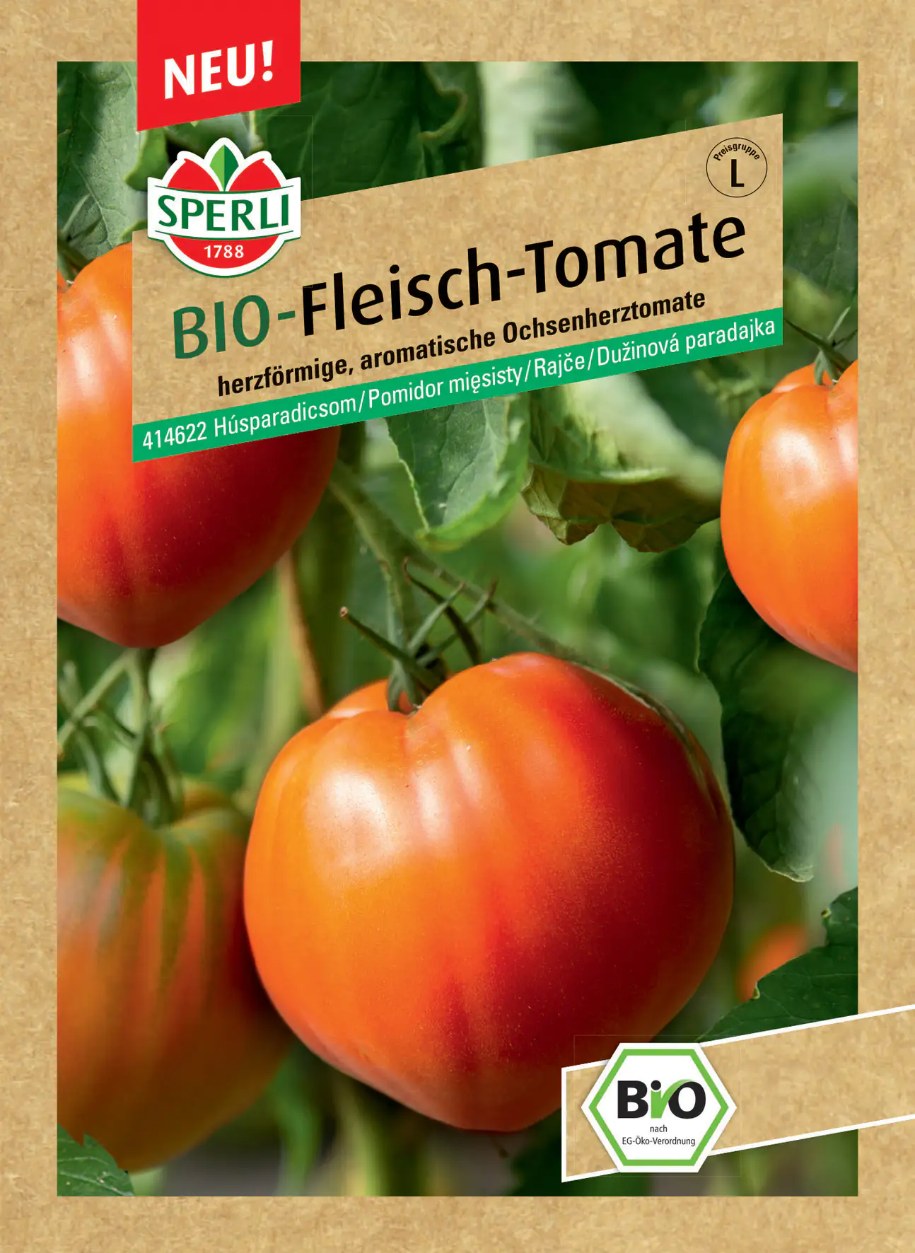 Sperli BIO Fleisch-Tomate Coeur de Boeuf Sperli BIO Fleisch-Tomate Coeur de Boeuf