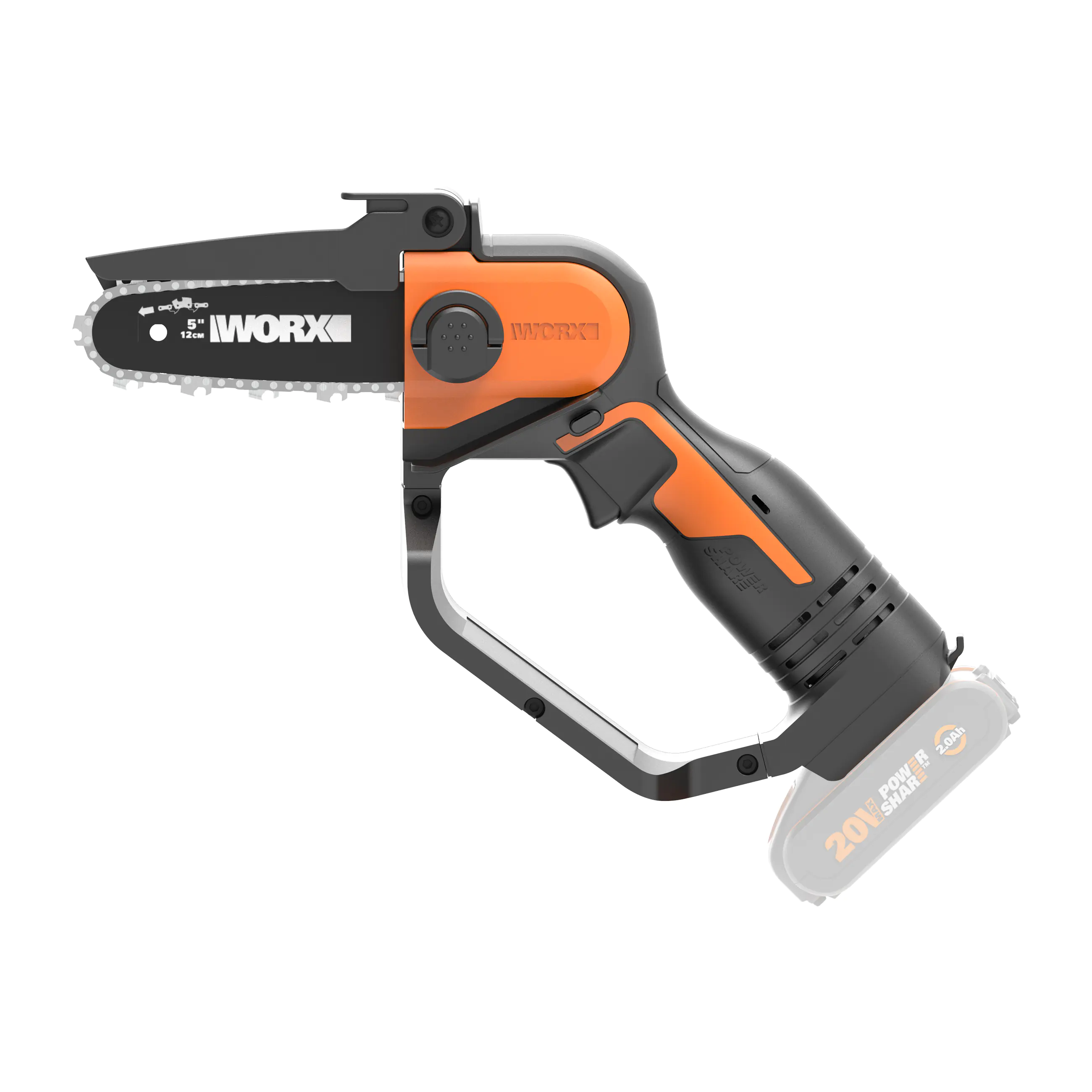 Worx Akku Gehölzschneider WG324E.9 20 V 12 cm ohne Akku und Ladegerät Worx Akku Gehölzschneider WG324E.9 20 V 12 cm ohne Akku und Ladegerät