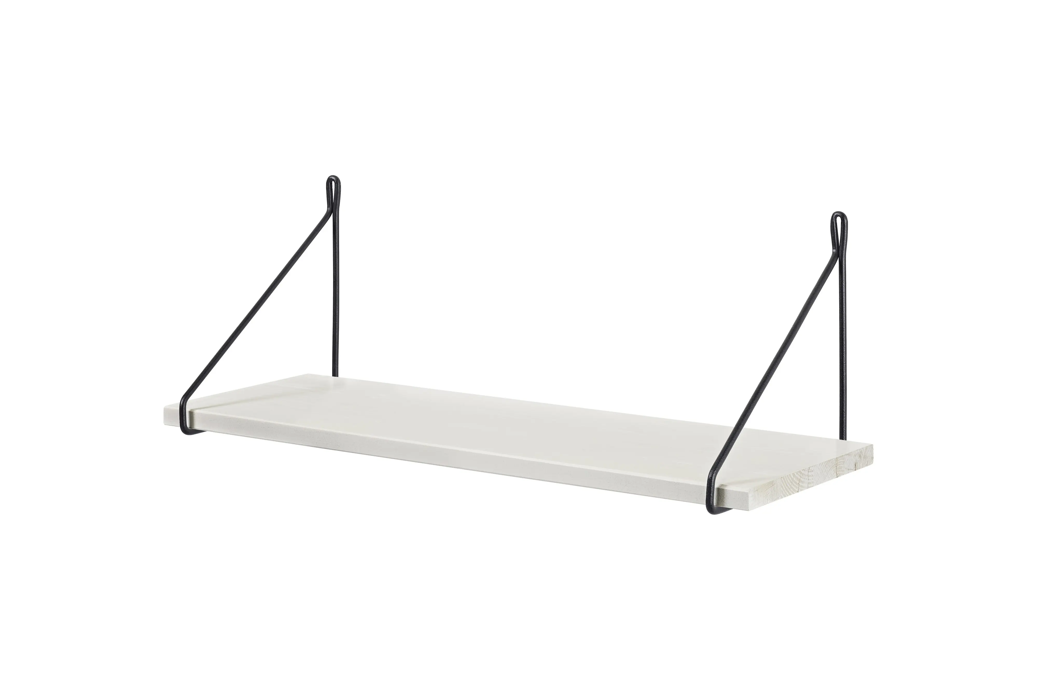 Dolle Wandregal Filo 60 x 20 cm weiß/schwarz