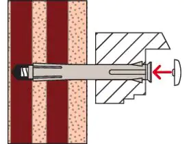 Fischer Fensterrahmendübel 10.0 x 152 mm - 6 Stück Fischer Fensterrahmendübel 10.0 x 152 mm - 6 Stück