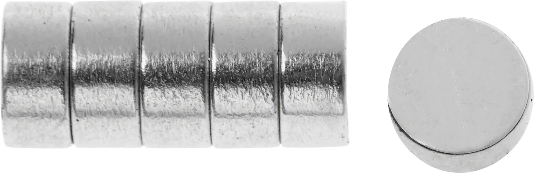 Glorex Haftmagnete extra stark Ø 6 mm 6 Stück