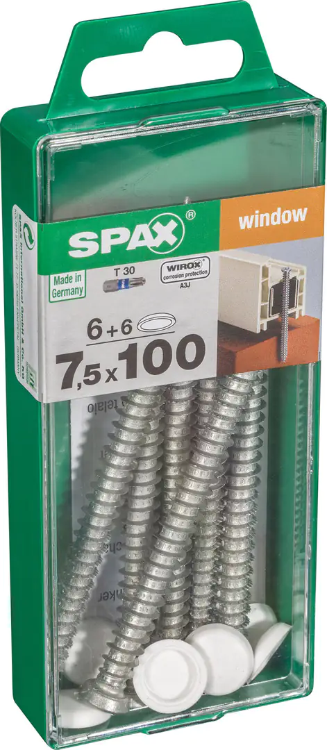 Spax Rahmenanker 7.5 x 100 mm TX 30 - 6 Stk.