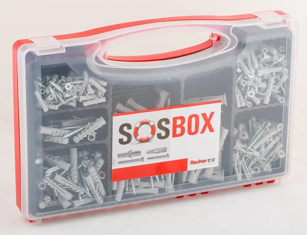 Fischer Dübel-SOS-Box - 180 Stück Fischer Dübel-SOS-Box - 180 Stück