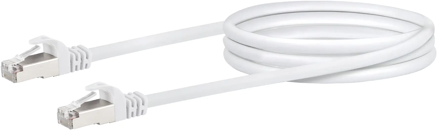 4004005019513 Schwaiger CAT 6 Netzwerkkabel (SF/UTP) 2,5 Meter, weiß