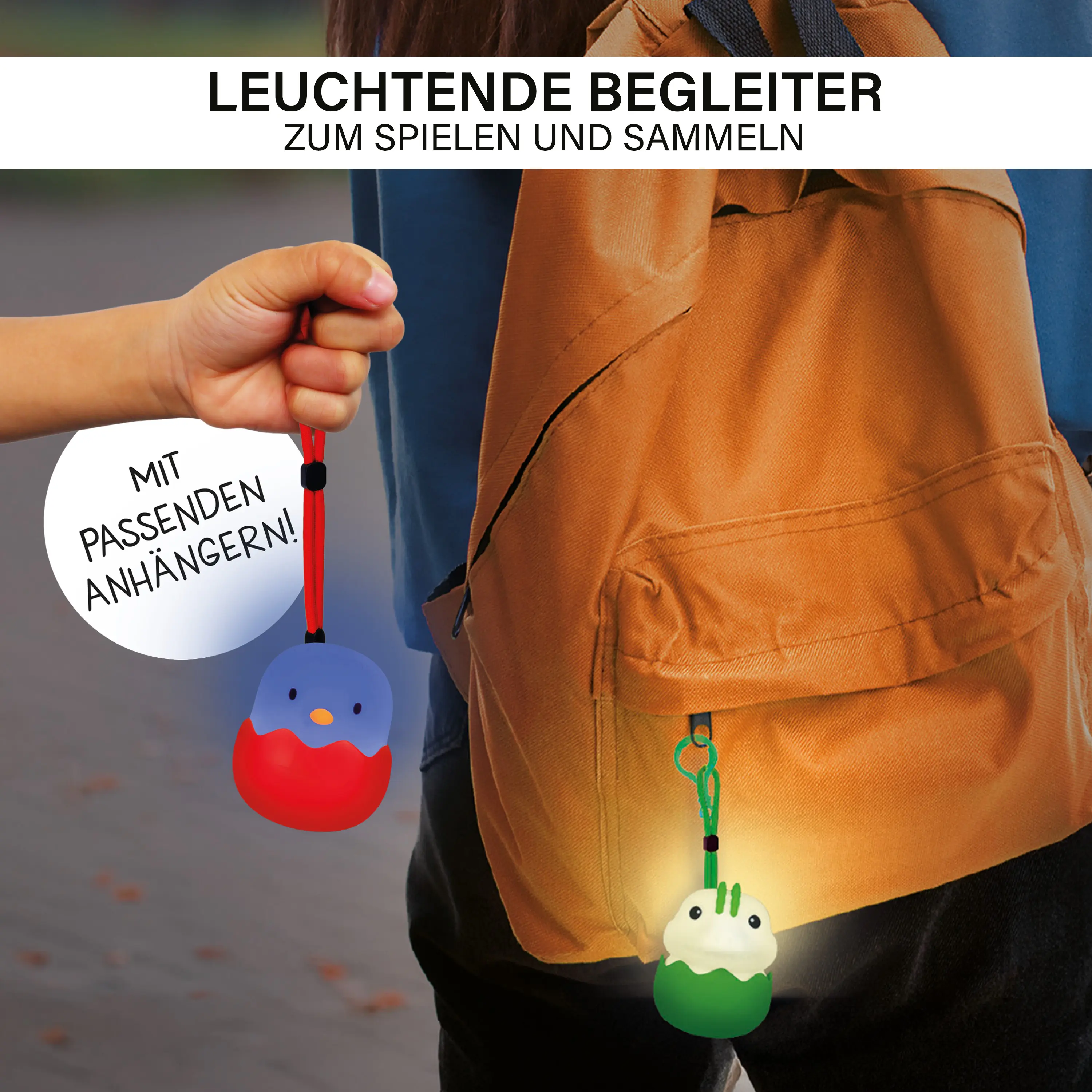 MegaLight Mini Lichter Eggy´s Mystery Lights Dimmbar mit Akku 9-fach Sortiert