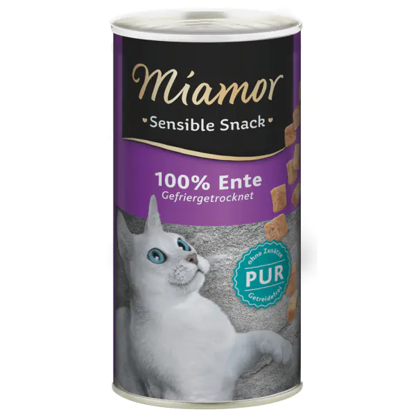 Miamor Katzensnack Sensible Ente Pur 30 g