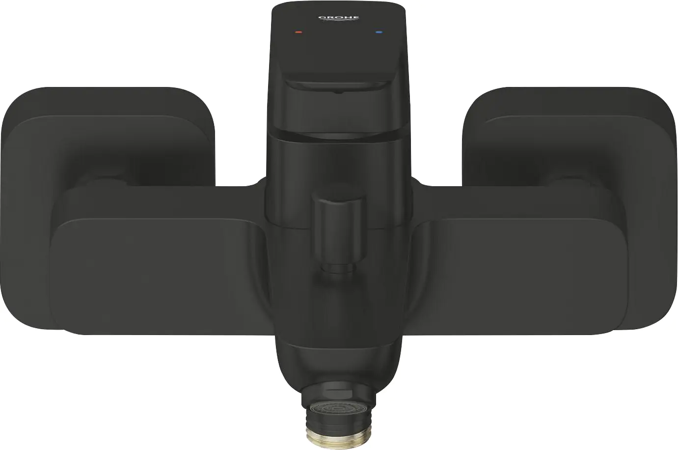 Grohe Badewannenarmatur Dice schwarz matt Grohe Badewannenarmatur Dice schwarz matt