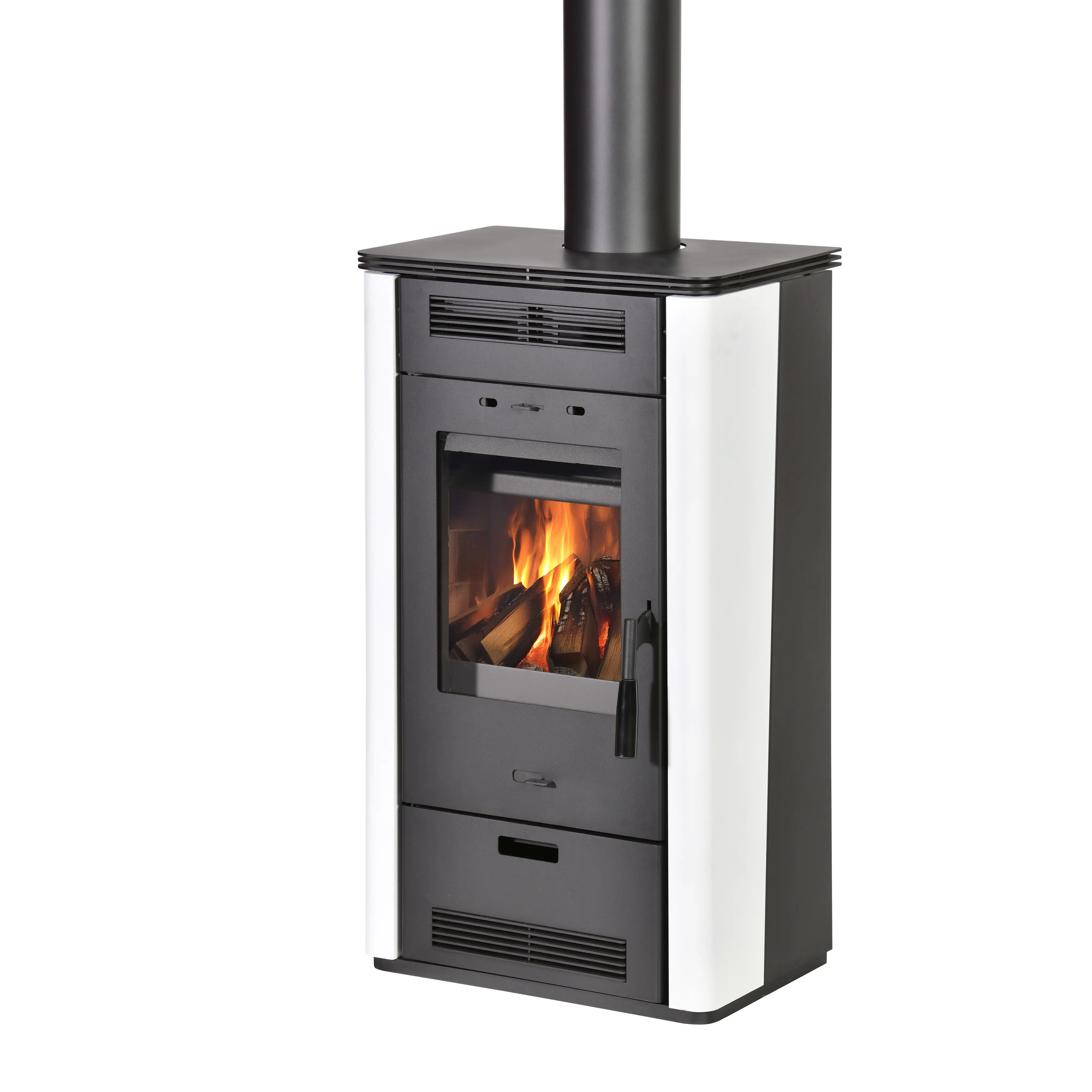 FireFix Kaminofen Etna 2.0 Stahl schwarz 5,8 kW