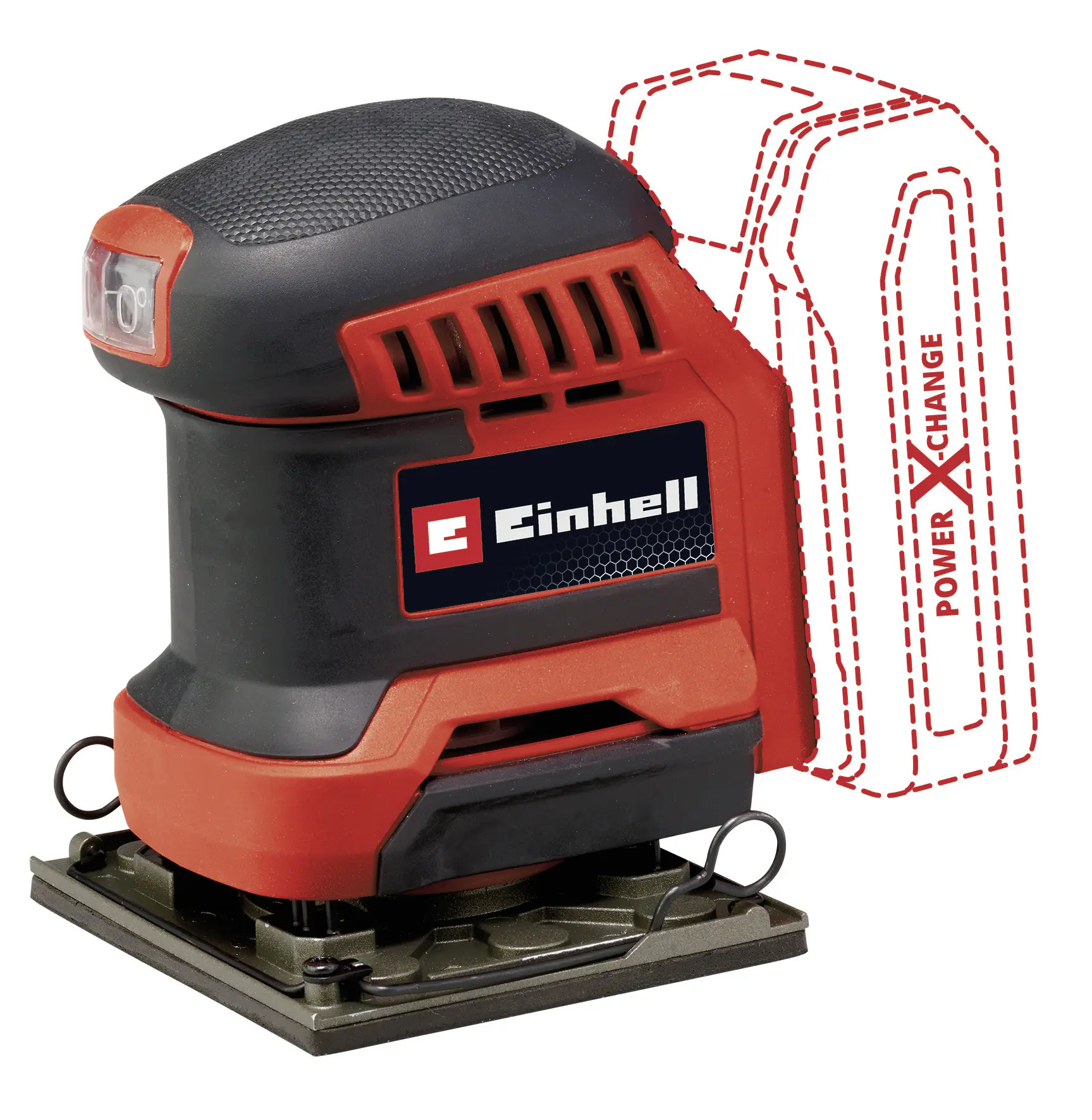 Einhell Expert Akku-Faustschleifer TE-OS 18/113 3X  Li Solo Einhell Expert Akku-Faustschleifer TE-OS 18/113 3X  Li Solo