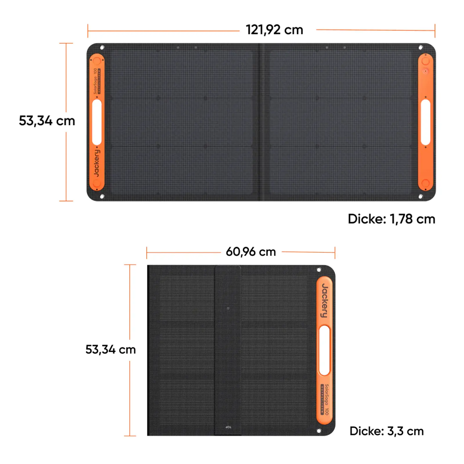 Jackery mobiles Solarpanel 100 Watt